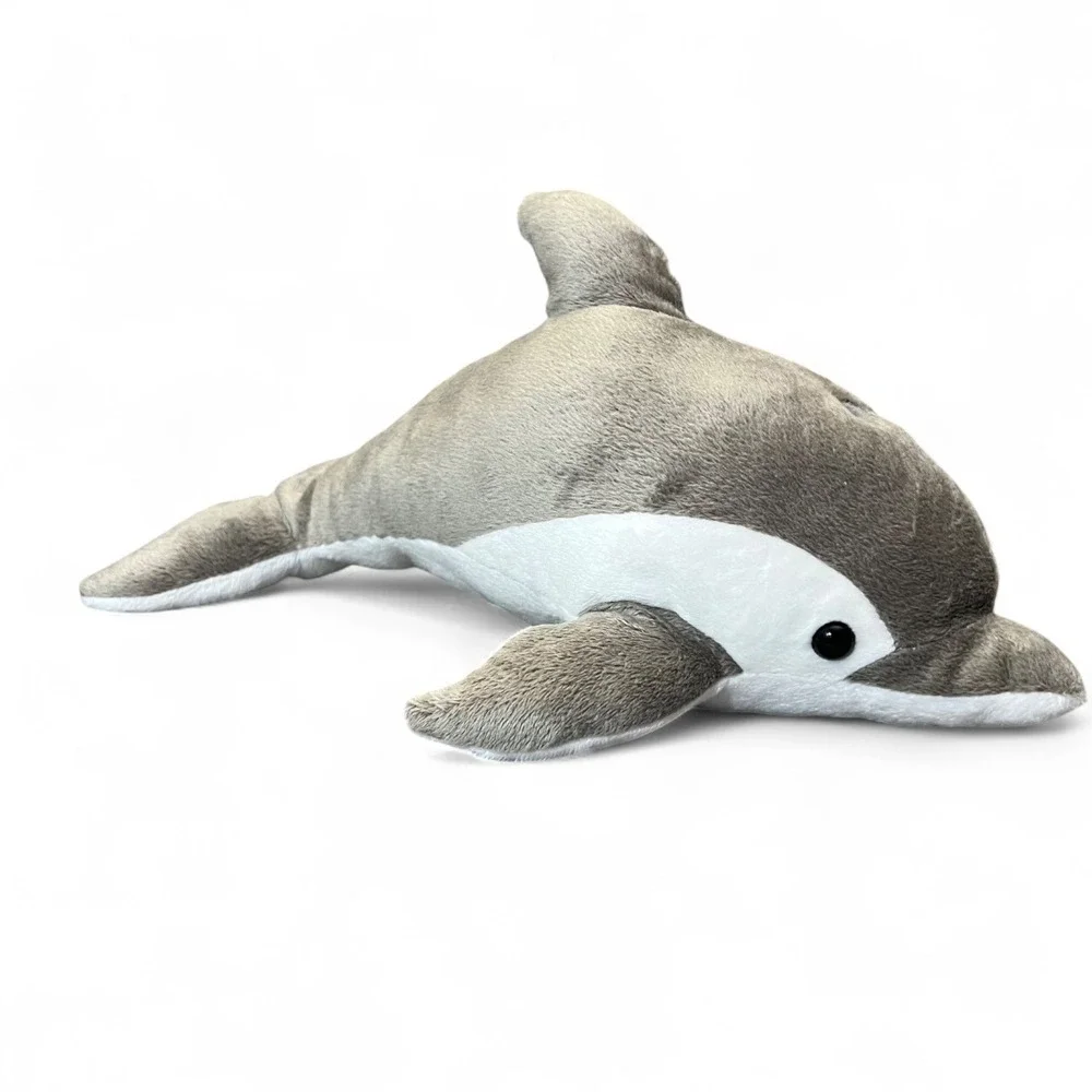 Tiger Tale Toys VIAHART Gray Dolphin‎ Plush Stuffed Animal Toy 12